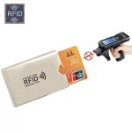 Security Foil for your credit card, contactless, silver color